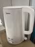 美的（Midea）电热水壶烧水壶钛材质2200W速沸内外双钢保温自动断电养生2L大容量  MK-SH20M127-T 实拍图
