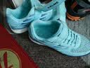卡尔美（KELME）儿童足球鞋TF碎钉魔术贴免系带防滑耐磨球鞋 浅蓝  30  实拍图