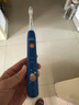 飞利浦（PHILIPS）儿童电动牙刷  萌牙定制专属设计2档模式 儿童定制专属刷头*2 生日/儿童/学生礼物HX2432/01蓝色 实拍图