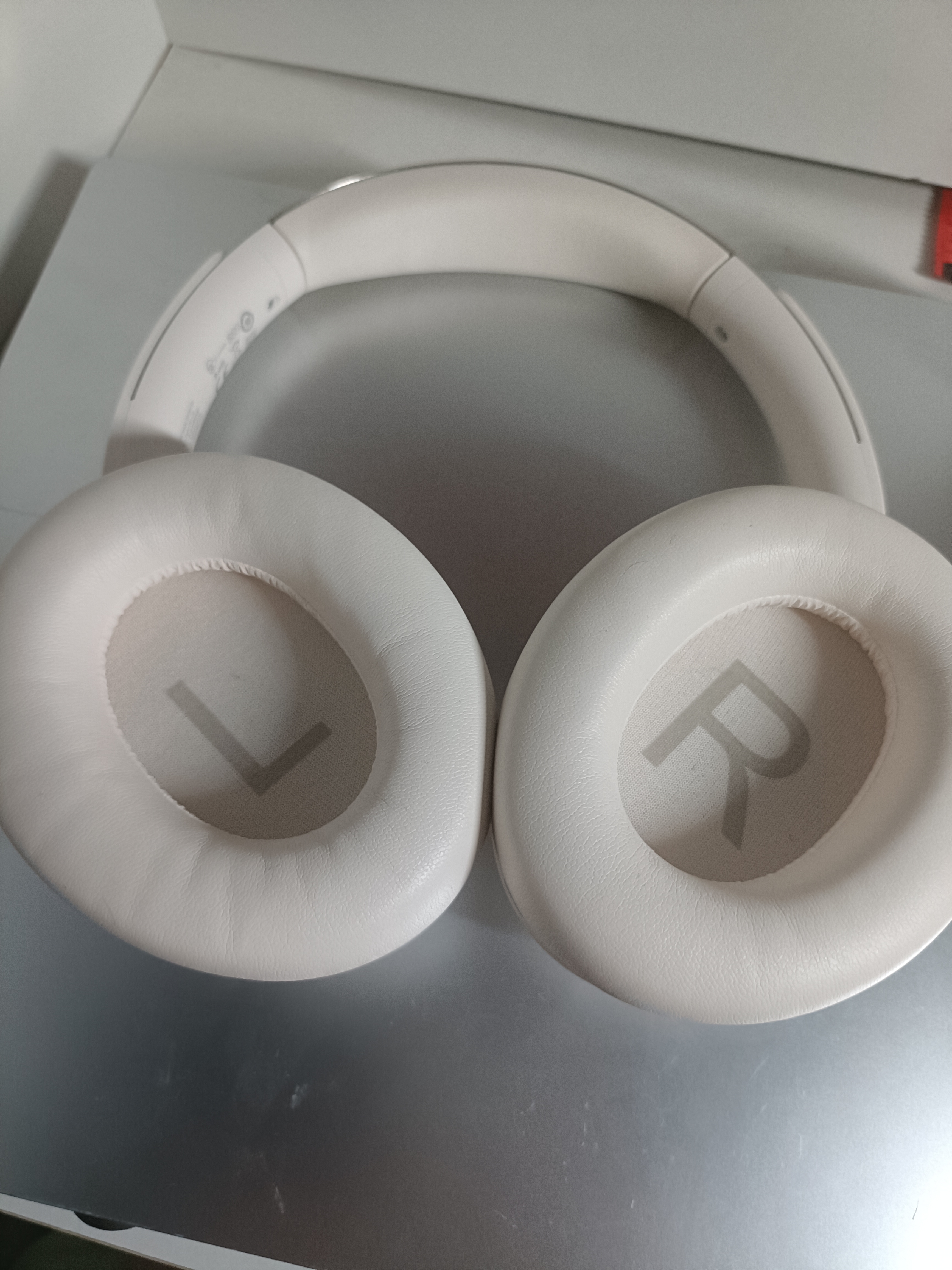 QCY H3S 头戴式-56dB主动降噪【双金标+A级降噪认证】7麦蓝牙耳机无线有线游戏低延迟超长续航 白色 实拍图