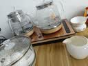 友家铺子（Biooner）全自动上水电热水壶烧水壶家用办公茶台一体机茶桌茶几嵌入式茶具套装 玫瑰金三件套 实拍图