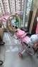 永久儿童自行车3-8岁小孩脚踏单车宝宝中大童女孩公主款童车 【升级-白胎】小猫粉+护具礼包 16寸 实拍图
