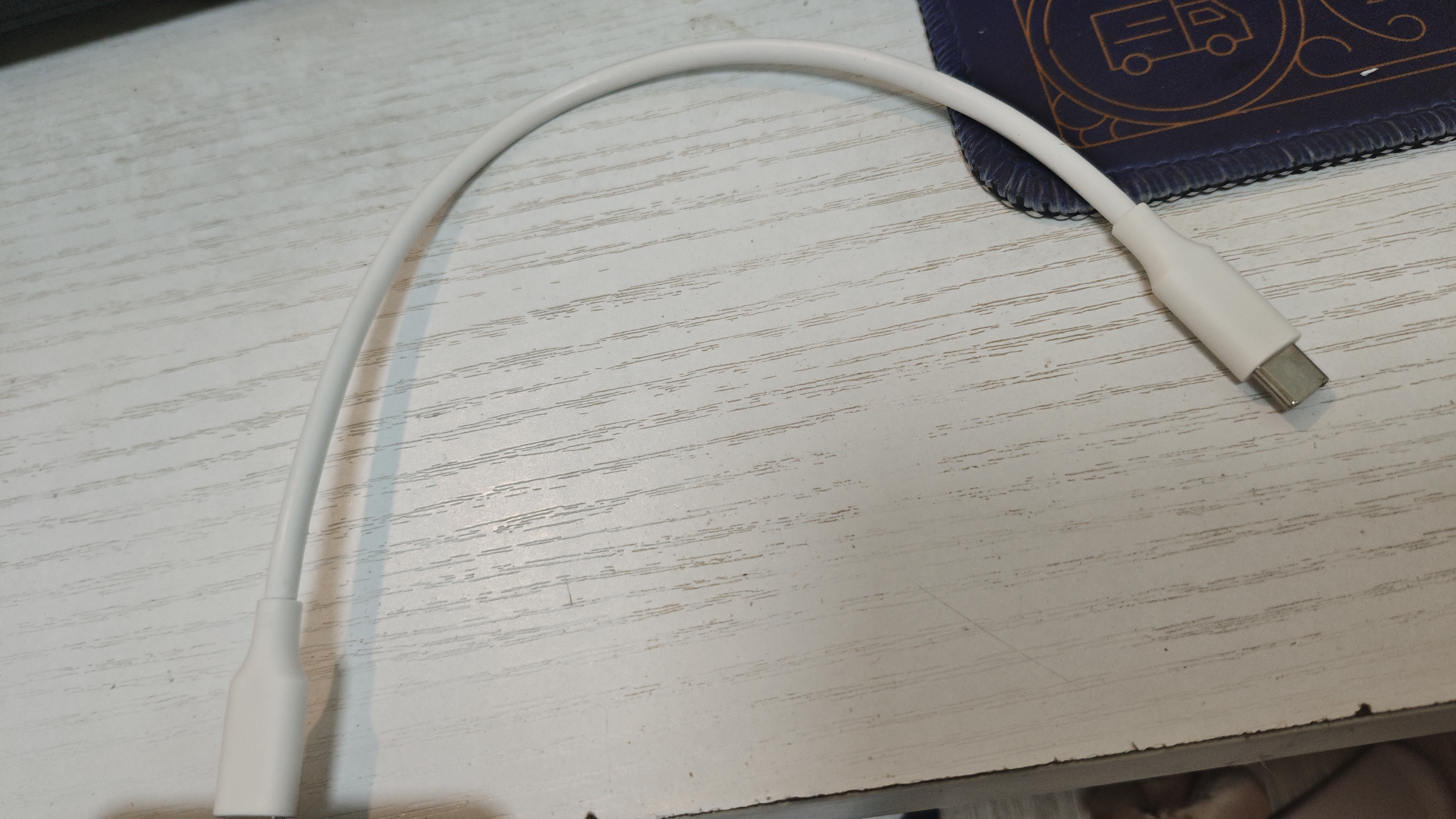 绿联双头Type-C充电线PD100W快充数据线适用华为荣耀小米苹果17/16e/15平板笔记本充电宝0.25米短线 实拍图