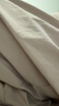 MUJI[自营限定款]女士无侧缝 双层纱织睡衣 纯棉家居服 浅粉红色 L 实拍图