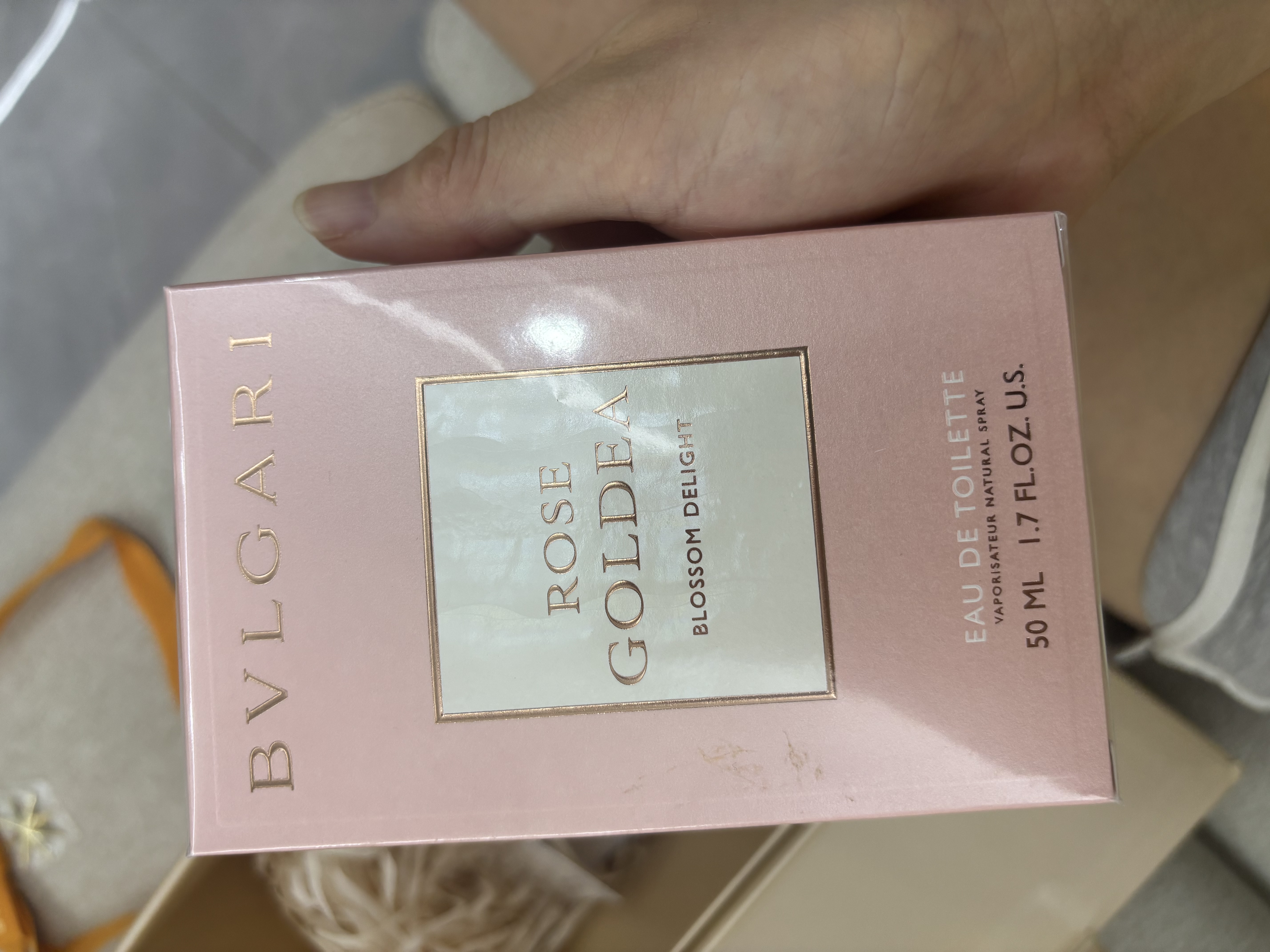 宝格丽（BVLGARI）沐光玫香淡香水50ml玫瑰花香调香水礼盒生日礼物送女士送女友 实拍图