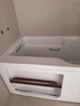 科勒（KOHLER） 浴缸家用浴室整体独立式浴缸希尔维亚克力浴缸泡澡亲子浴缸 左角位99017（1500x800）1.5m 实拍图