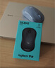 罗技（Logitech）M221 轻音鼠标 无线鼠标 办公鼠标 对称鼠标 带无线微型接收器 雾霭蓝 实拍图