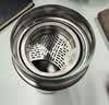 膳魔师（THERMOS）保温杯400ml男女士316钢实用礼物茶漏泡茶保冷水杯子TCCG-401S GY 实拍图