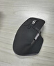 罗技（Logitech）大师系列 MX Master 3S 无线蓝牙鼠标 人体工学 办公 静音鼠标 高端 石墨黑 带无线接收器 实拍图