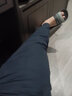 啄木鸟免烫抗皱西裤男中年男士高腰宽松商务休闲裤西装裤爸爸直筒长裤子 藏青 33 实拍图