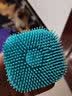 柒哦宠物洗澡刷狗狗猫咪洗澡刷搓澡按摩洗澡神器硅胶清洁刷子狗狗用品 宠物洗澡刷-粉色 实拍图