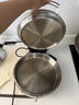 美的（Midea）电饼铛 小钢炮0涂层316L不锈钢电饼档 家庭用40mm超深双面加热 煎饼锅烤肉锅烙饼锅早餐机电煎锅s1 实拍图