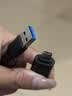 绿联USB/Type-C3.0读卡器扩展坞 SD/TF双卡槽 带HUB口分线器 支持手机/电脑/苹果17/16/平板/扩展U盘 实拍图