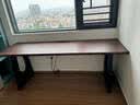 睡哈哈实木书桌学习桌家用去客厅化大长桌双人办公电脑桌沙发后长条桌子 实拍图
