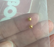 喜上眉梢喜饰黄金古法金珠999足金散珠硬金光面磨砂转运珠路路通圣诞礼物 3mm 重工古法珠单颗 0.1g 实拍图