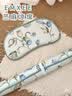 嫚熙（EMXEE）婴儿冰丝凉席儿童宝宝床席子夏季幼儿园专用卡通凉席夏季午睡神器 天空之旅【凉席】 100cm*56cm 实拍图