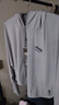 JEEP SPIRIT吉普冰丝防晒衣女2025夏斗篷款防紫外线宽松户外骑行服钓鱼皮肤衣 浅灰 UPF50+ 均码 丨建议80-190斤 实拍图