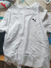 彪马（PUMA）纯棉纯色宽松短袖T恤男女款新款夏季运动上衣 690409 白-02 M (175/96A) 实拍图