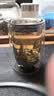 泡茶壶泡茶杯耐热双层玻璃杯子泡茶神器办公室懒人茶壶家用茶杯子 两个420ml来福双层玻璃泡茶壶 实拍图