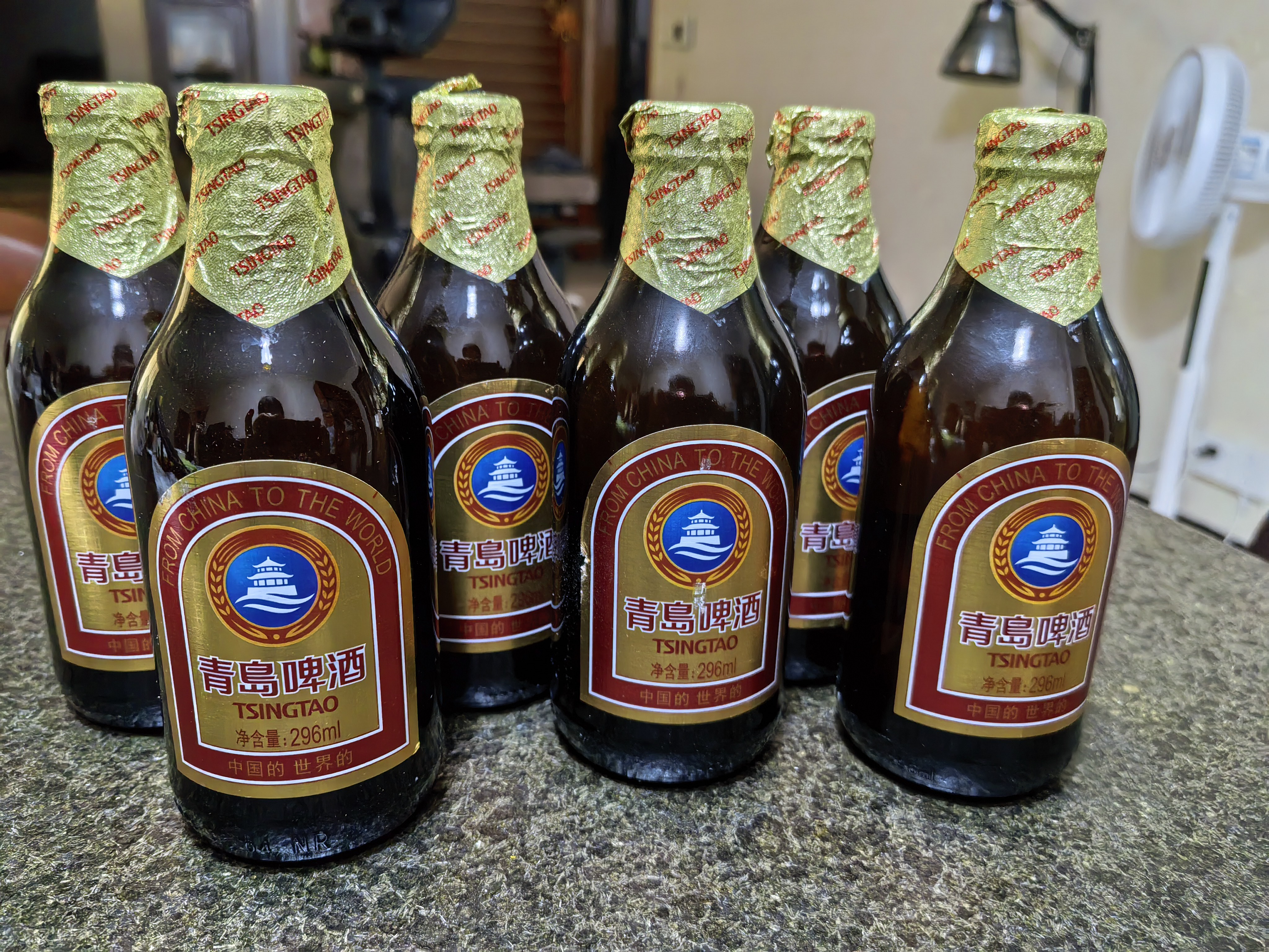 青岛啤酒（TsingTao）金质小棕金低温酿造296ml*6瓶 实拍图