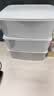 佳帮手冰箱保鲜盒食品级抗菌收纳盒密封水果蔬菜冷冻盒2500ml3只装 实拍图
