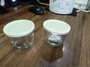 网红咸菜碗玻璃密封罐加厚酱菜盒冰箱保鲜罐小菜泡菜罐分装盒 两只随机装 2个 180ml 实拍图