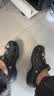 卡骆驰（CROCS）白鹿同款云朵洞洞鞋|206750 黑色-001 39(250mm) 实拍图
