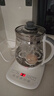 九阳（Joyoung）0胶水养生壶玻璃花茶壶可拆卸茶篮 定制12大功能 煮茶器电热烧水壶1.5L WY155 实拍图