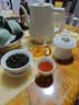 金灶（KAMJOVE） 茶艺专用泡茶烧水壶优雅长嘴电热水壶随手泡开水壶自动断电热水壶煮水壶家用1L 1L T-93（象牙白色） 实拍图
