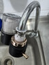 海尔（Haier）净水器水龙头过滤器家用自来水滤水器直滤前置过滤器厨房卫生间通用除余氯三档出水可清洗滤芯 一机三芯【2年免换芯】 实拍图