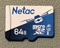 朗科（Netac）64GB TF（MicroSD）DJI大疆无人机专用存储卡 U3 A1 V30 4K高清 GOPRO运动相机 监控摄像头通用 实拍图
