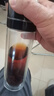 【京东物流】双层玻璃杯单手按压弹盖男士杯子商务车载茶杯水杯 商务黑350ml1只 实拍图