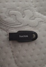闪迪（SanDisk）128GB USB3.2 U盘 CZ550黑色 读速100MB/s 安全加密 数据恢复 学习办公电脑车载 高速大容量优盘 实拍图