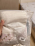 洁丽雅（Grace）纯棉提花千鸟格小毛巾加厚吸水方巾口水巾 三条装 米/兰/红 实拍图