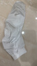 浪莎丝袜男士夏季薄款冰丝中筒袜抑菌皮鞋袜透气夏天黑色袜子10双白色 实拍图
