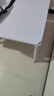 米昊 电脑桌折叠桌子书桌会议办公学习培训桌长方形简易笔记本桌 【免安装打开即用】暖白色100*50*74CM 实拍图