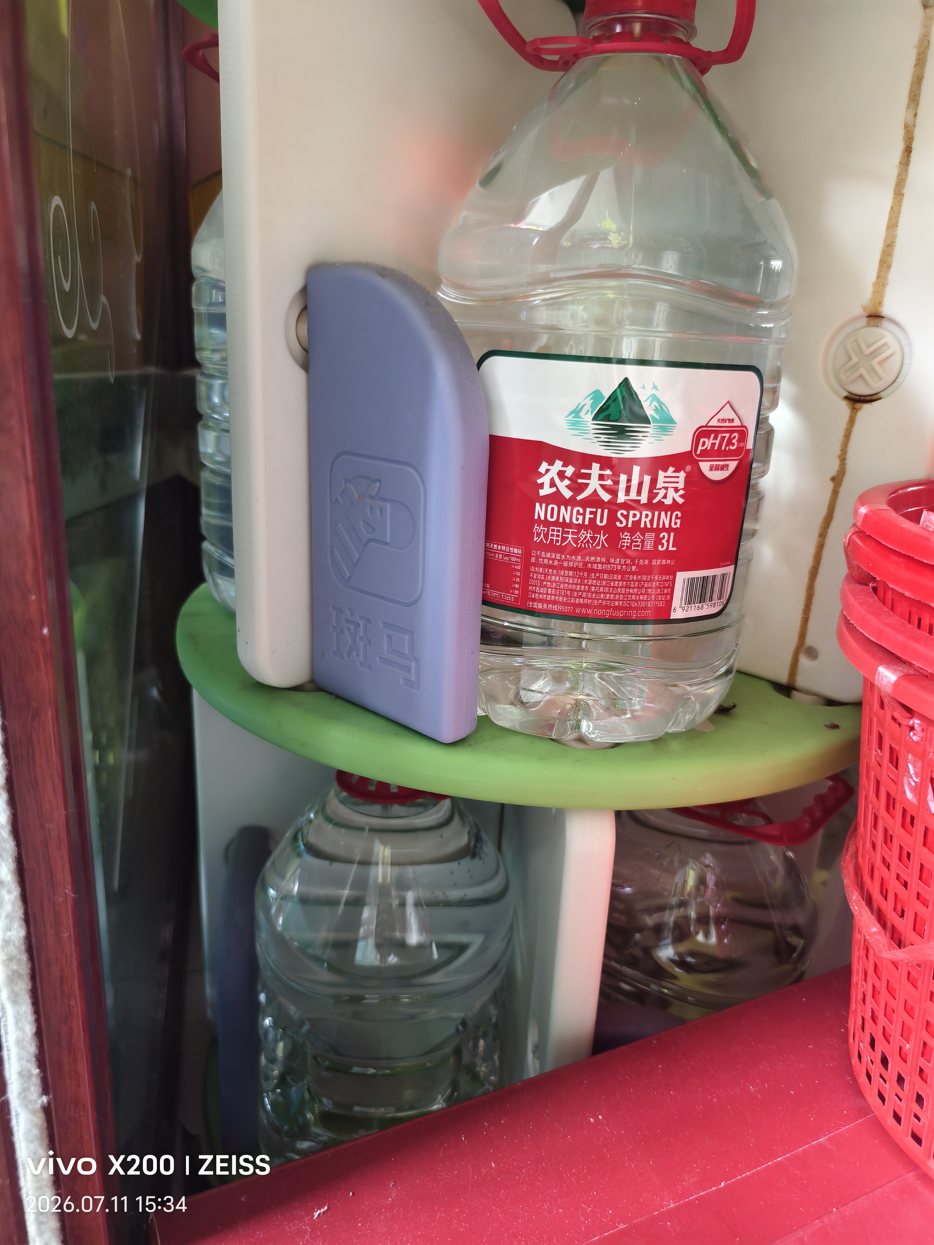 农夫山泉  饮用水 饮用天然水3L*6桶 整箱 桶装水 实拍图