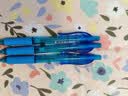 派通（Pentel ）BLN105按动天蓝色中性笔高颜值0.5mm签字笔商务学生速干水笔水性笔文具 天蓝色3支装 实拍图