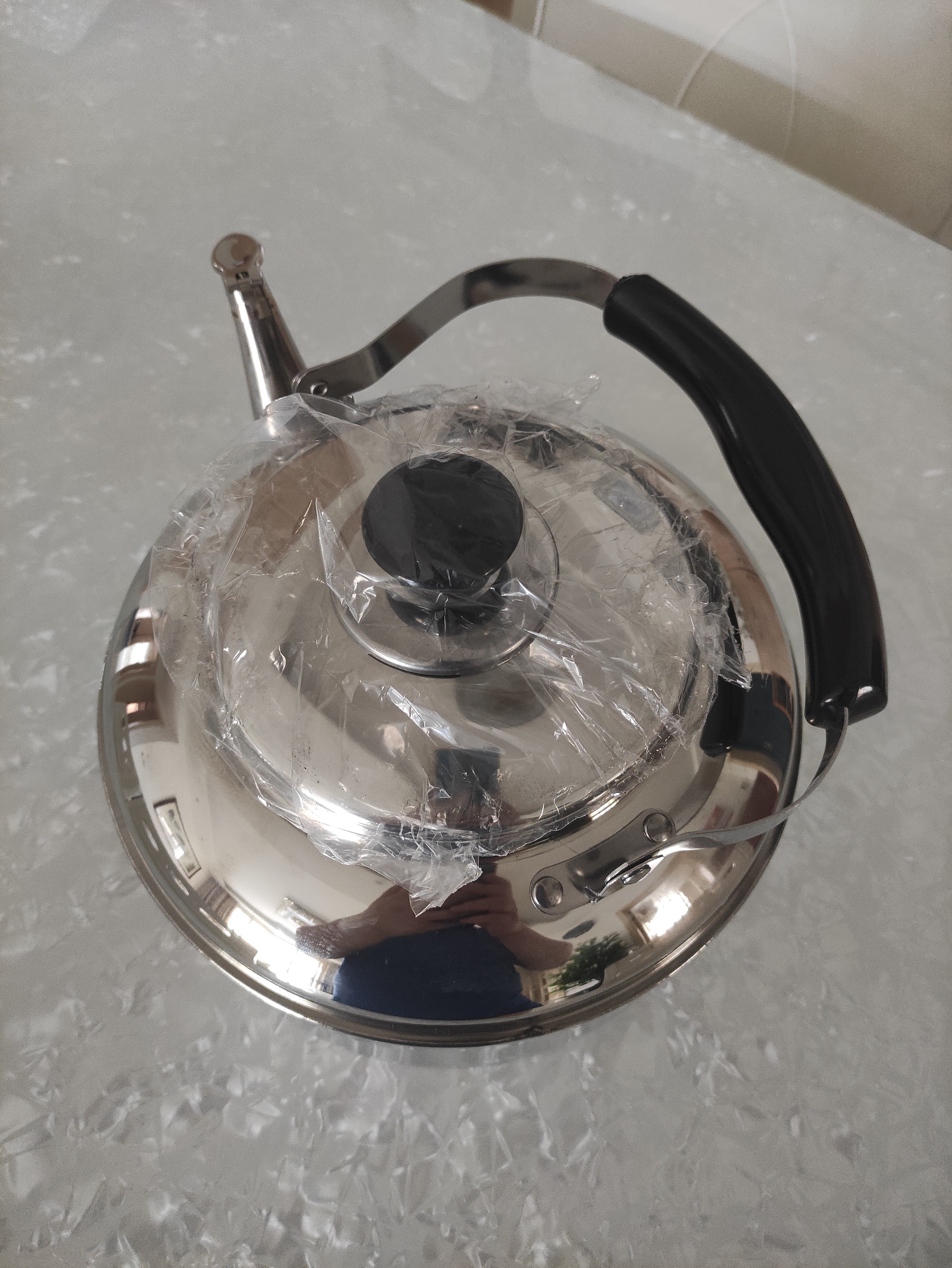 美厨（MAXCOOK）304不锈钢烧水壶响水壶 5L加厚鸣音 煤气电磁炉通用随机 MCH653 实拍图