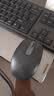 罗技（Logitech）M196 无线蓝牙鼠标 办公鼠标 笔记本商务办公家用 小巧便携 对称手型 石墨灰 实拍图