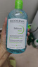 贝德玛（BIODERMA）净妍卸妆水小绿水净油油皮卸妆清洁男士运动洁肤液500ml 实拍图