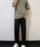 班尼路（Baleno）休闲裤男夏季长裤男士垂顺显瘦直筒裤冰丝凉感夏天透气薄款裤子男 实拍图
