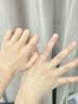 老凤祥 2026新款连理枝纯银情侣戒指男女对戒实用纪念日生日礼物送女友 实拍图