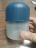 绞肉机小型打蒜器家用绞蒜切蒜器多功能辅食料理机电动蒜泥神器蒜蓉机自动切菜机压蒜器 宝蓝色- 0.26L （升级大电机） 实拍图