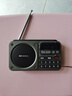 山水（SANSUI）M30老人收音机老年人充电插卡音乐播放器迷你小音箱便携式随身听FM调频广播音响蓝牙音箱 灰色 实拍图