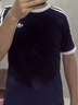 阿迪达斯（adidas）三叶草系列 男 3S TEE 短袖T恤 HZ9634 深靛蓝 M 实拍图