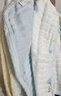 全棉时代婴儿口水巾儿童洗脸毛巾纯棉纱布手帕礼盒装火烈鸟4条装25×25cm 实拍图