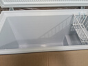 奥克斯（AUX）小冰柜家用小型冷藏柜冷冻柜两用冰柜小型租房家用小冰箱小型冷柜 铜管/388升级/可囤540斤肉/减霜 实拍图