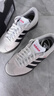 adidas「T头鞋」VL COURT复古休闲板鞋德训鞋男女阿迪达斯轻运动 灰色/黑色/红色 (推荐女生选小半码)   42.5 实拍图