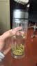 【京东物流配送】高硼硅双层玻璃杯大容量泡茶杯水杯子茶水分离杯 【双层加厚】茶杯350ml1只 实拍图